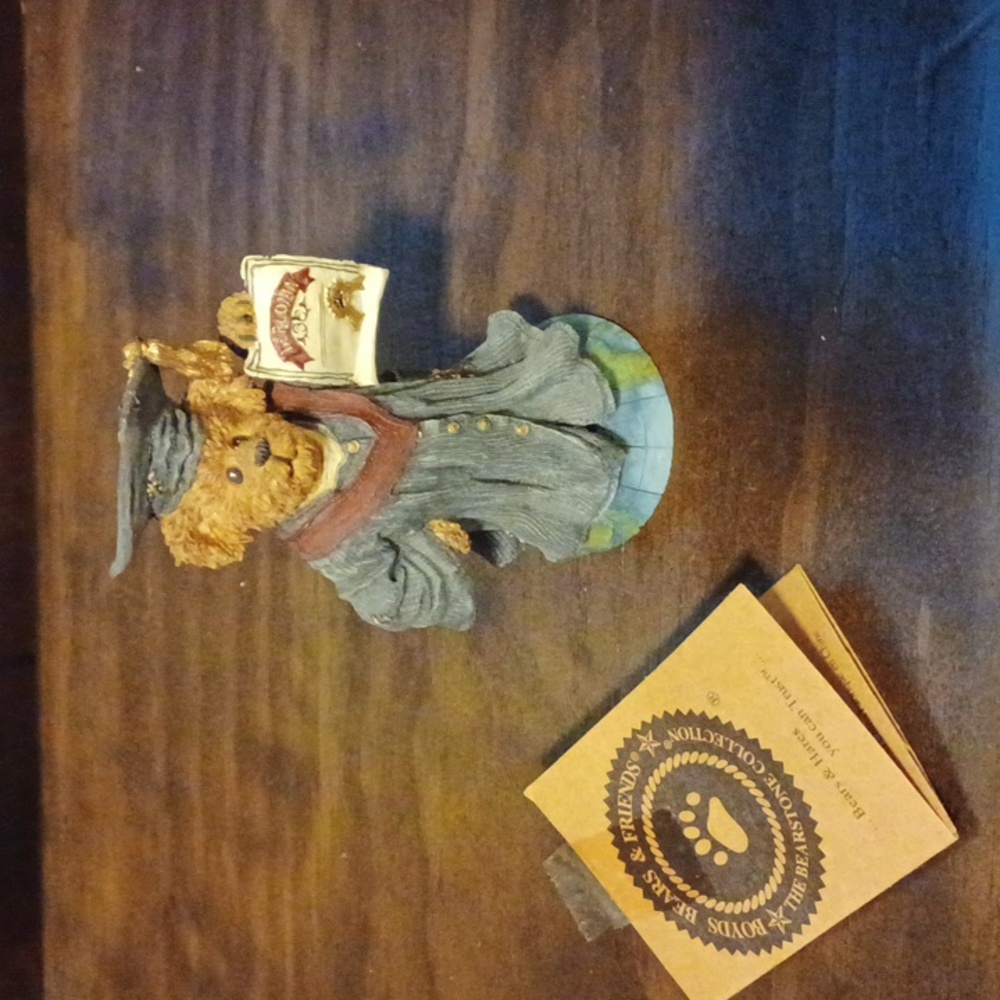 "Hugh Didit . . . Celebrate" Boyd Bear Figurine